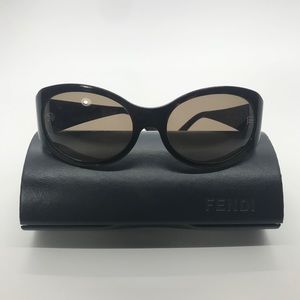 Fendi Vintage Women’s Oversize Fashion Sunglasses